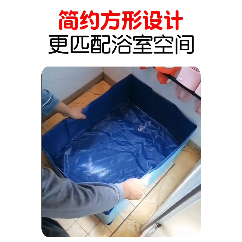 Ванна квадратная 50x50x8 см для кошачьего туалета