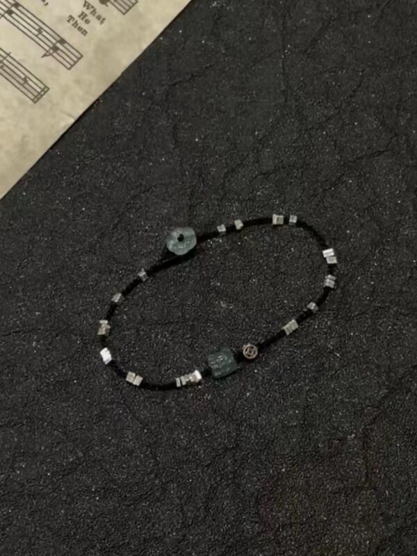 新しい中国風の蓮の星手織りブレスレットニッチ蝶織りブレスレットシンプルなハイエンドアクセサリーブレスレット|undefined