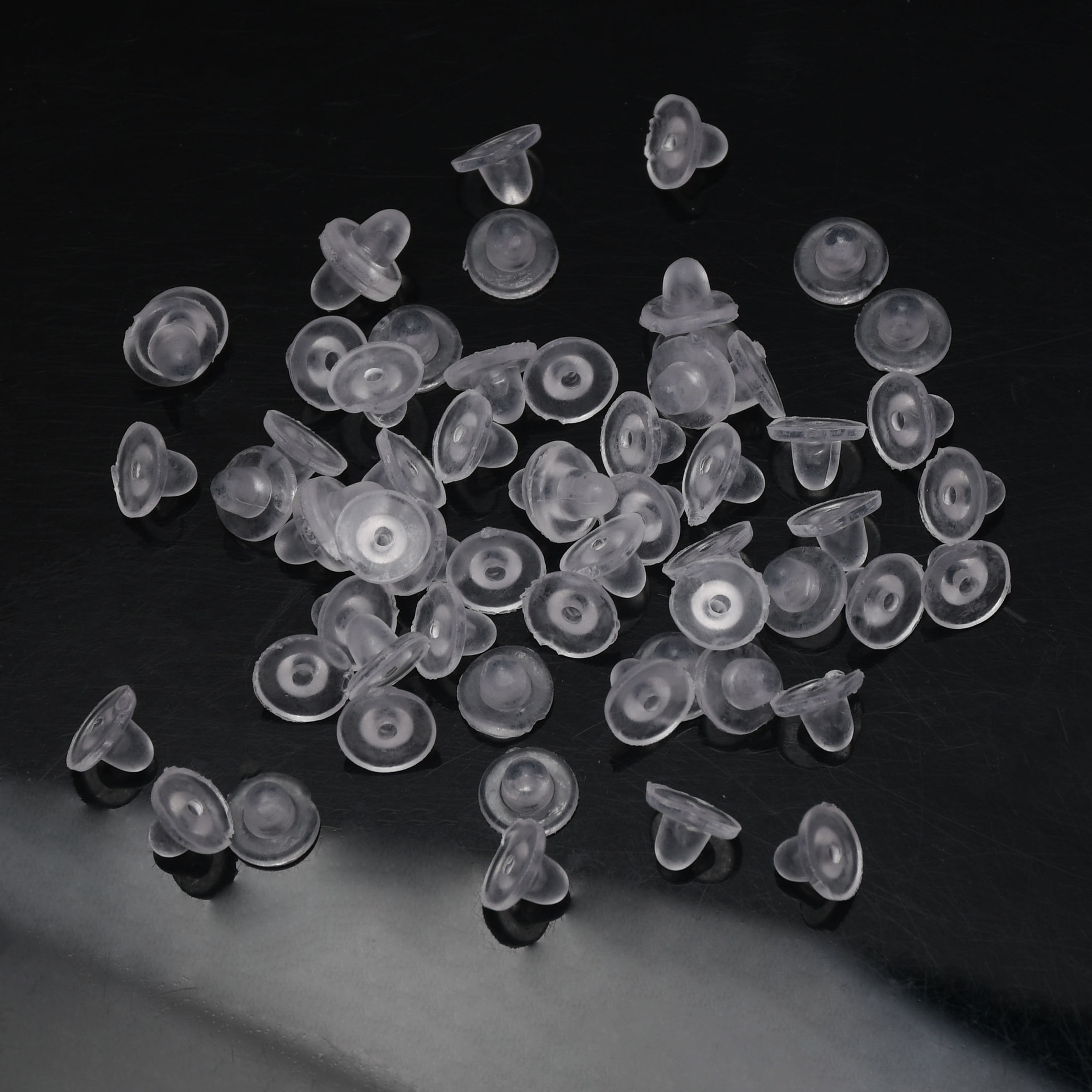 200 unids/pack grande mediano pequeño tamaño de plástico bala tapones para los oídos tapones pezón image 3