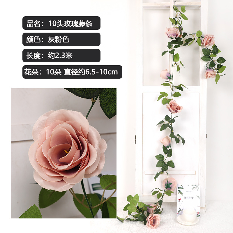 해외 수출용 장미 10송이 - 브라운