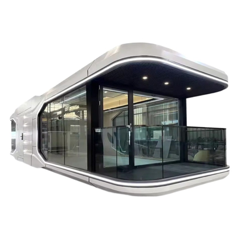 Alojamiento popular en cápsulas espaciales en zonas panorámicas, villa cápsula Apple con salas de observación de 360 grados, despliegue rápido, sitio de campamento listo para mudarse allí