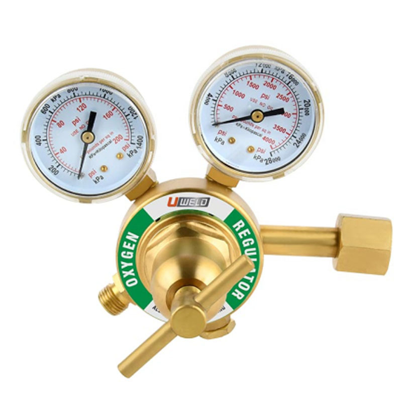 UWELD减压阀氧气压力表气体减压调节阀 小型减压表1C008-0007 OXY