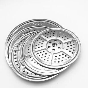 Factory Direct supply supermarket popular stainless steel thickened 30cm steaming piece wholesale kitchen kitchenware thickened steaming piece wholesale