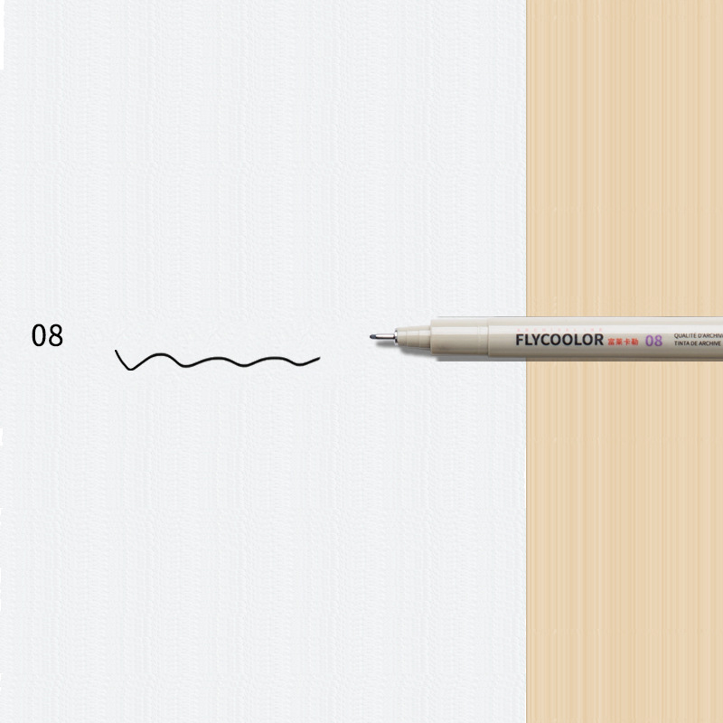 Xiupu aguja pluma impermeable gancho pluma comic cepillo gancho dibujo pintura cepillo diseño papelería suministros traje