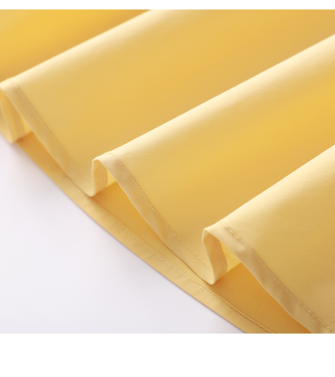 Chân váy xòe xếp ly cạp cao dáng suông chất liệu cotton cao cấp — màu đen chi tiết 28