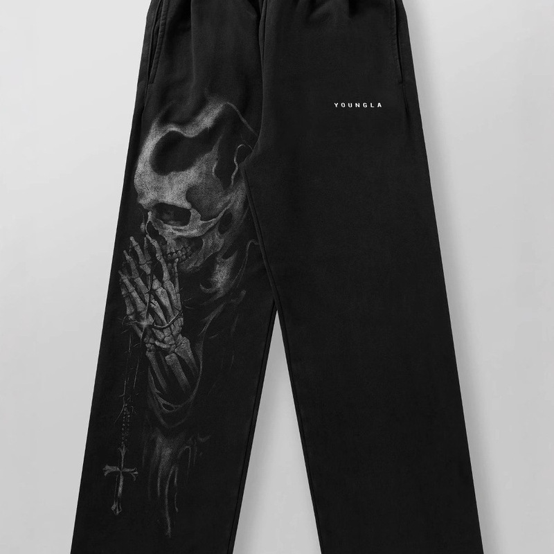Amazon American-Style Trendy High-Street Sweatpants Joggers Sports Casual Straight Loose Wide-Leg Pants Long Sweatpants Amazon American-Style Trendy High-Street Sweatpants Joggers Sports Casual Straight Loose Wide-Leg Pants Long Sweatpants
