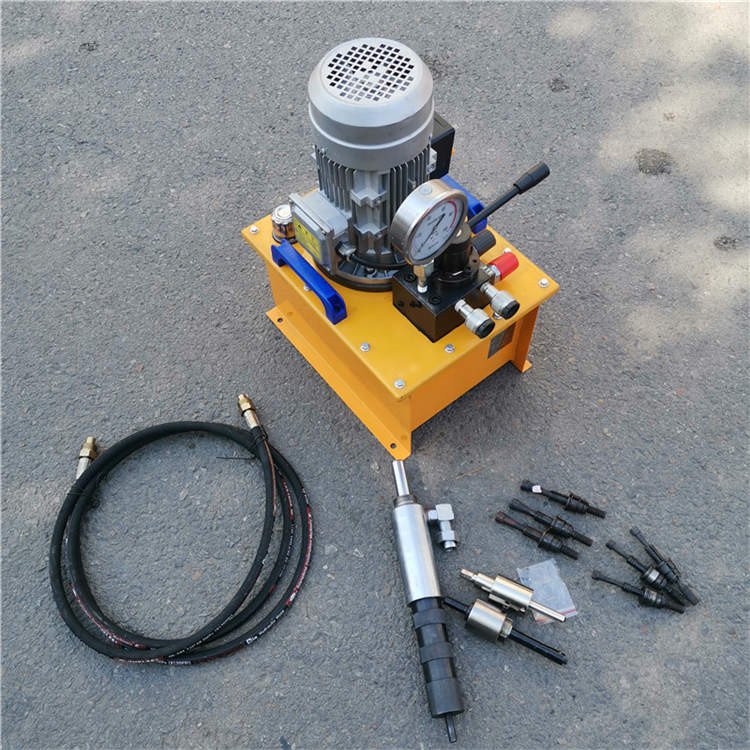 冷凝器维修拔管器 换热器管道维修更换电动液压拔管机内胀款