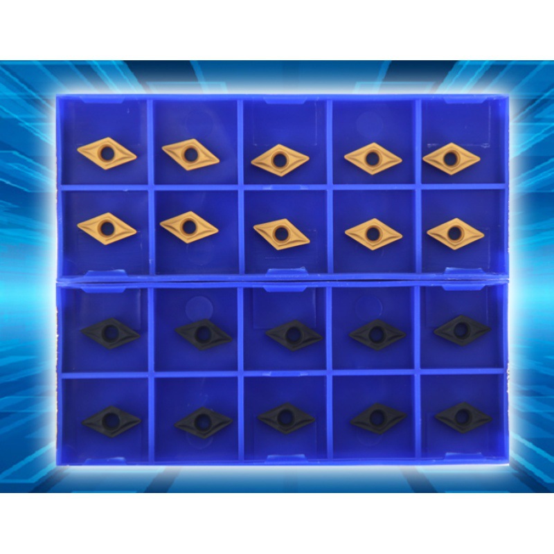 菱形DCMT070204硬质合金数控车刀片铜铝用车床不锈钢