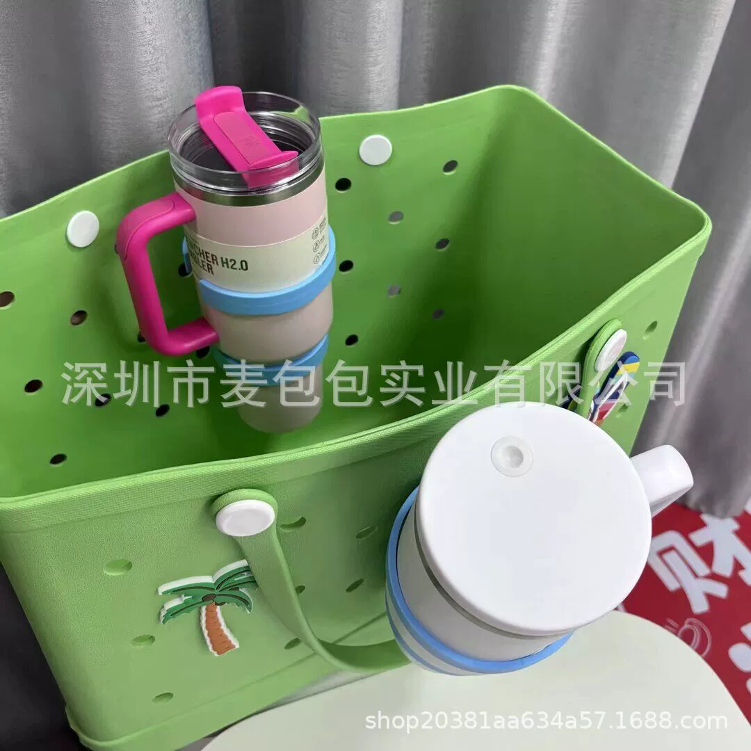Amazon's new ABS double-layer ring accessories with buttons b o g Stan Li water cup drink holder accessories → Новые аксессуары ABS двойной завивки с кнопками и колечками для стакана воды Stan Li, держатель для напитков