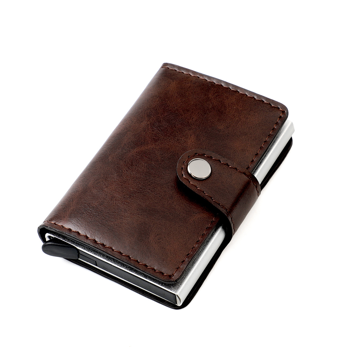 Wholesale Rfid Shielding Anti-theft Brush Ultra-thin Credit Card Aluminum Alloy Card Bag display picture 36