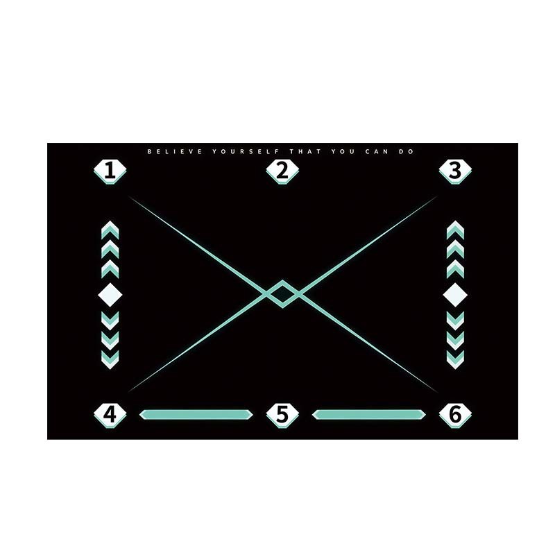 Baloncesto paso entrenamiento antideslizante indoor y outdoor entrenamiento de fútbol control de pelota drible reduciendo el ruido almohadilla de aislamiento de sonido