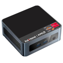 迷你主机AMD Ryzen5-5600H 便携mini PC办公游戏影院4K3屏跨境
