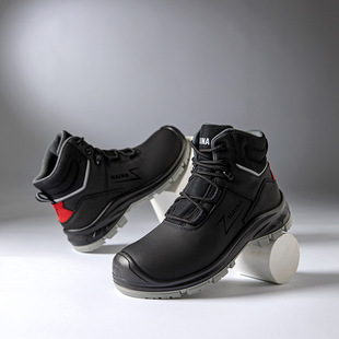 Haina Exports High-Top Fashionable Insulated Shoes, Anti-Puncture, Anti-Collision and Anti-Smash Safety Shoes, Waterproof and Electrically Insulated Labor Protection Shoes