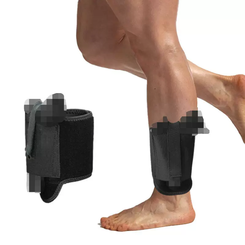 户外隐形战术绑腿套 CS脚踝小腿包户外狩猎附件包 脚踝快拔手枪套