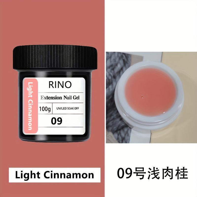 무통 20색 네일 연장 젤 100g 09호