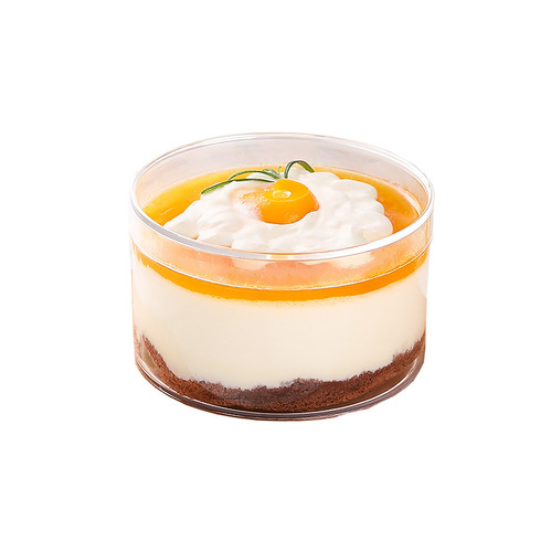 Transparent plastic box for trade fairs, display box, round wedding candy food packaging box with lid, general packaging