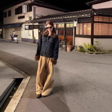 复古羊羔毛牛仔外套女秋冬季加厚2025新款高级感拼接毛毛棉服爆款