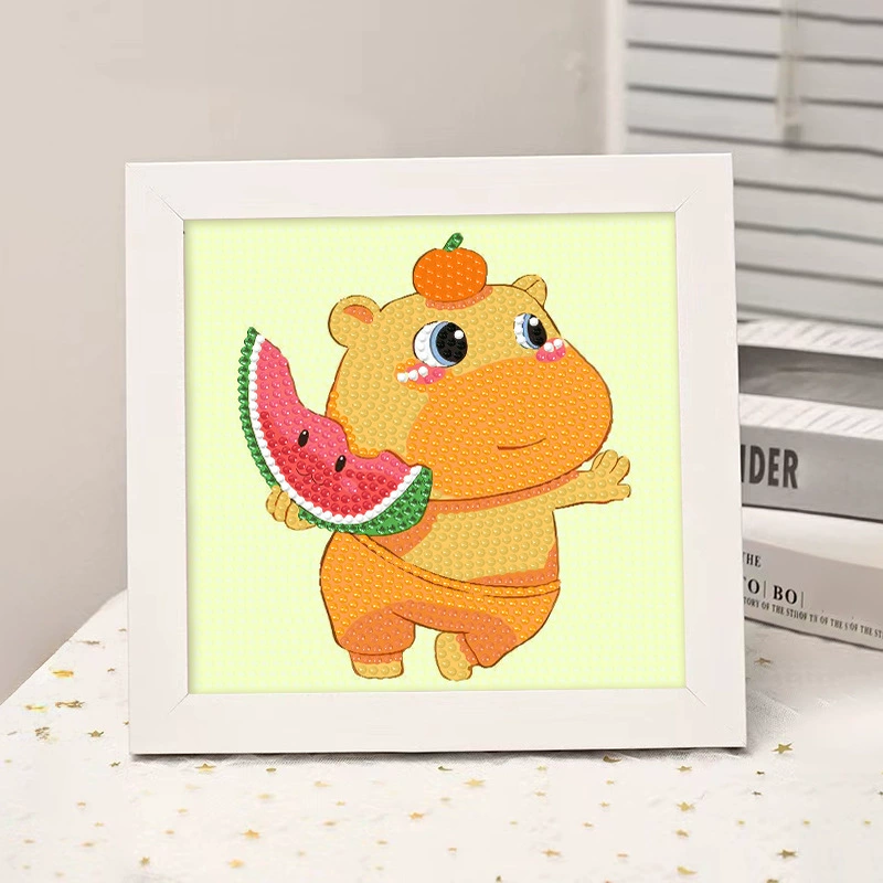 Набор для алмазной вышивки (Sanrio) Пикачу в раме, 17×17 см, комплект для полного стежка DIY