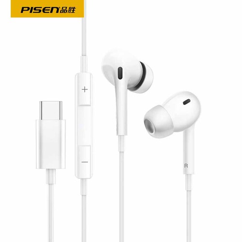 PowerCore In-Ear Stereo Headphones Type-C Wired Headphones TP03 for Huawei Xiaomi Android Phones