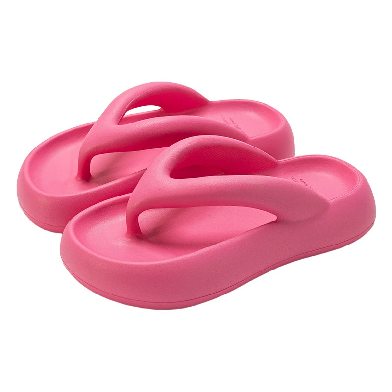 Summer flip flops platform, non-slip beach slide, slippers, footwear, beach style