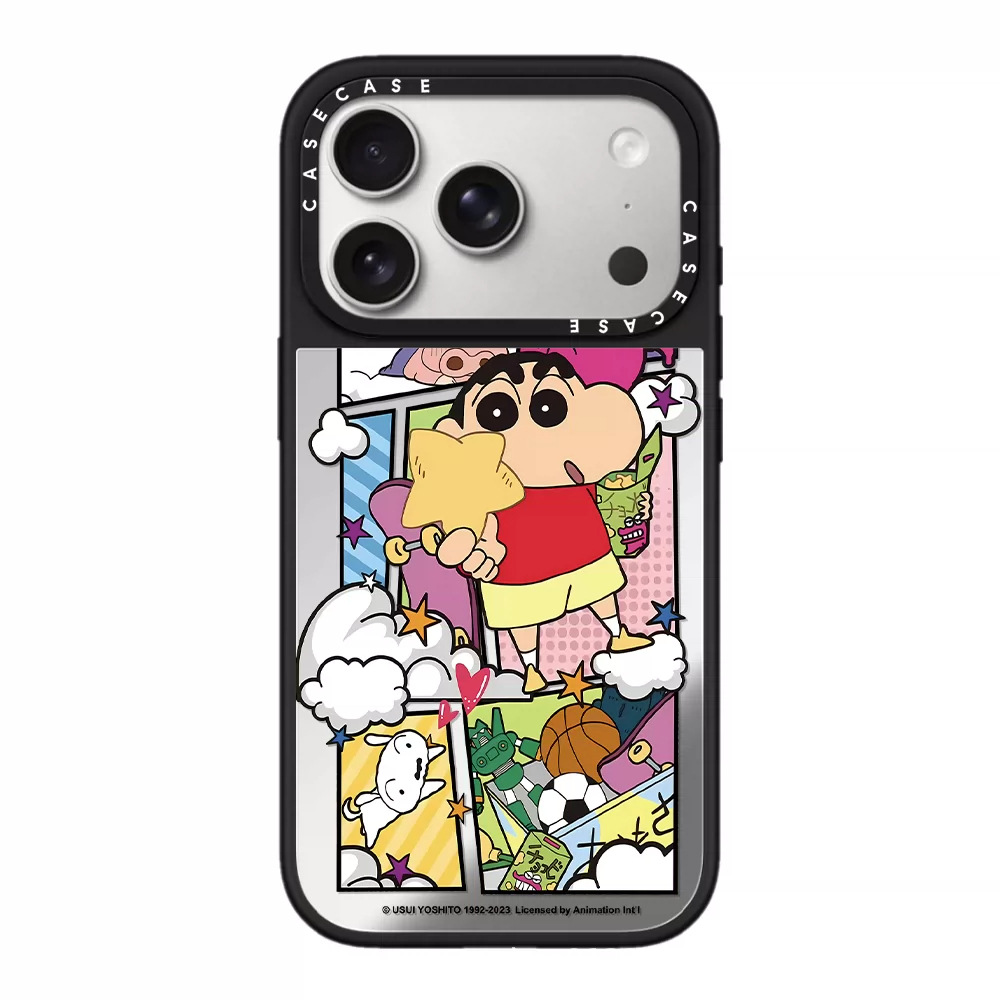 C家零食蜡笔小新适用iphone18promax手机壳16/14/Air网红15pro硬