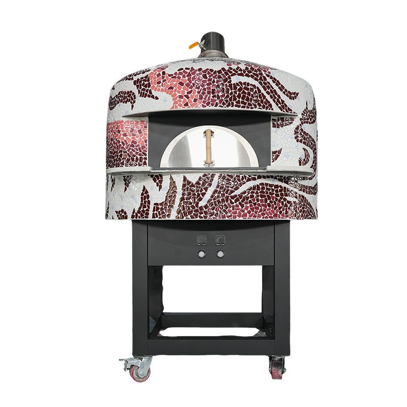Horno de pizza de samurai negro de acero inoxidable de alta temperatura horno de gas eléctrico de alta temperatura para restaurantes occidentales comerciales