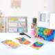 Ready-Made Tie-Dye 8 Mini Spiral Notebooks, Splash-Ink Colorful Series, Painting, Writing, Graffiti Coil Rewards