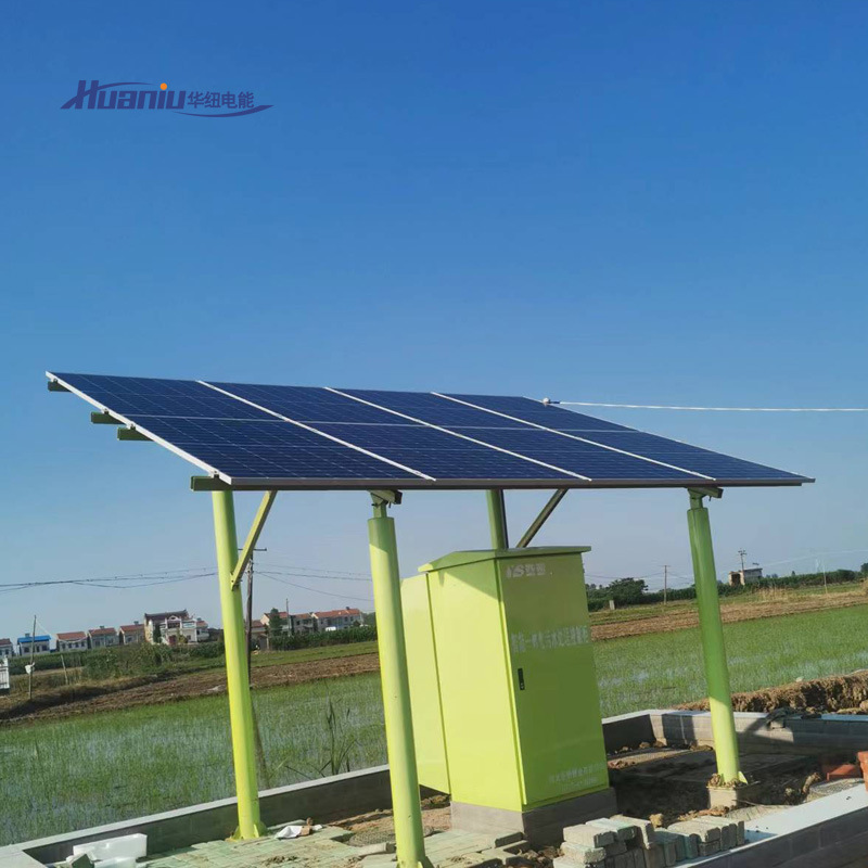 工程施工3千瓦3KW光伏离网太阳能发电系统 太阳能光伏离网发电站