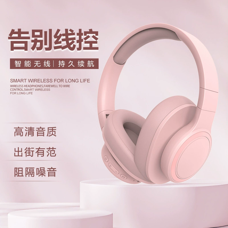 Наушники Bluetooth полноразмерные, комфортная посадка, 3D стерео звук, совместимы с мобильным телефоном