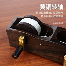 手摇式墨斗木工专用画线神器工具木匠老式墨斗线棉线弹线器