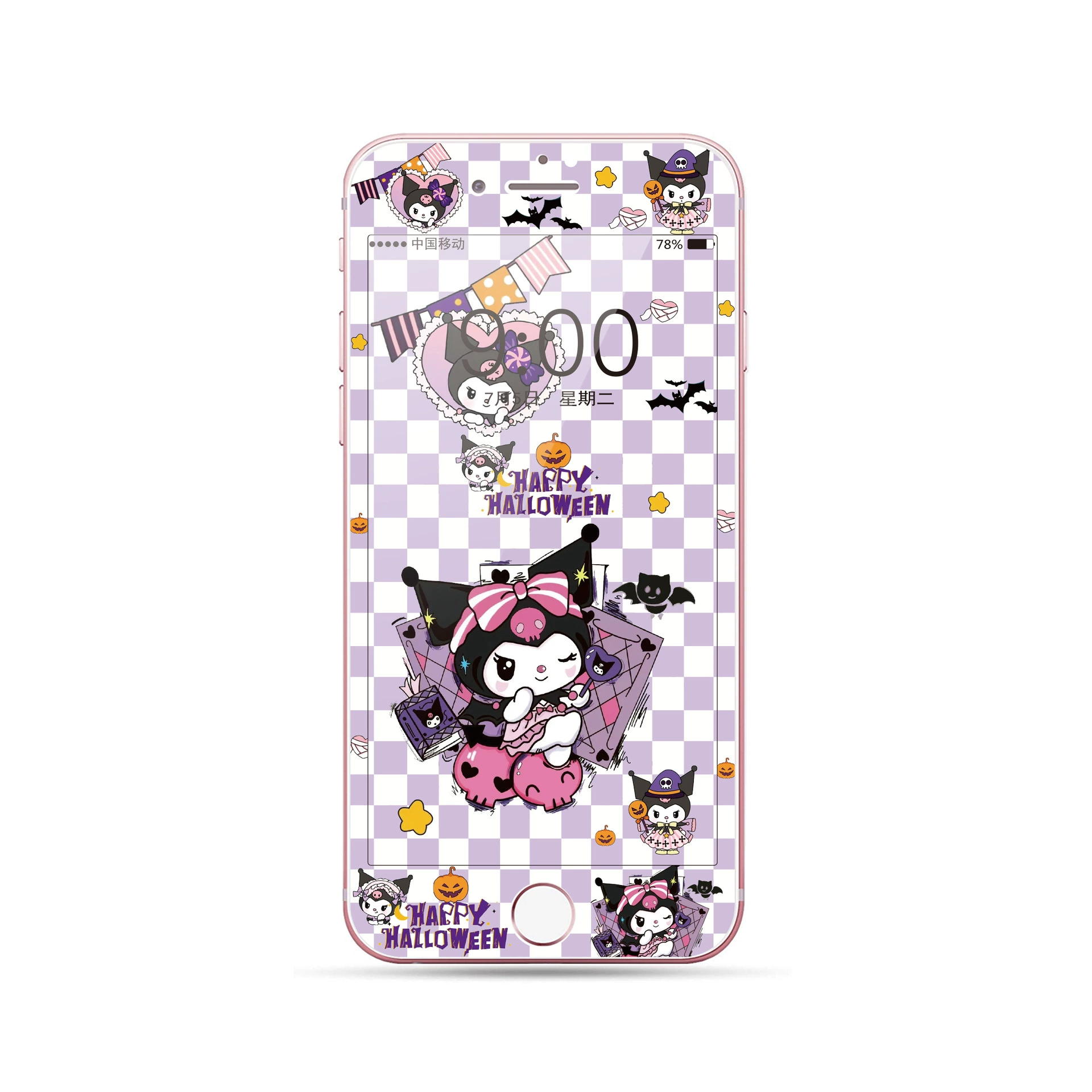 Стекло-предохранитель tempered для iPhone 4/4S/5/5S/SE/6/6s/7/8/Plus, 3D закруглённый край, полный экран