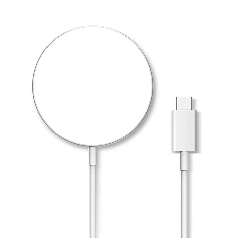 Cargador inalámbrico magnético de disco i12 Magsafe15W cargador inalámbrico magnético de carga inalámbrica