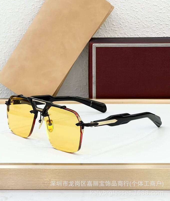 JMM欧米高級角金属フレームレスファッションサングラスクロスボーダーTOPクール日焼け止めサングラスSILVERTON|undefined