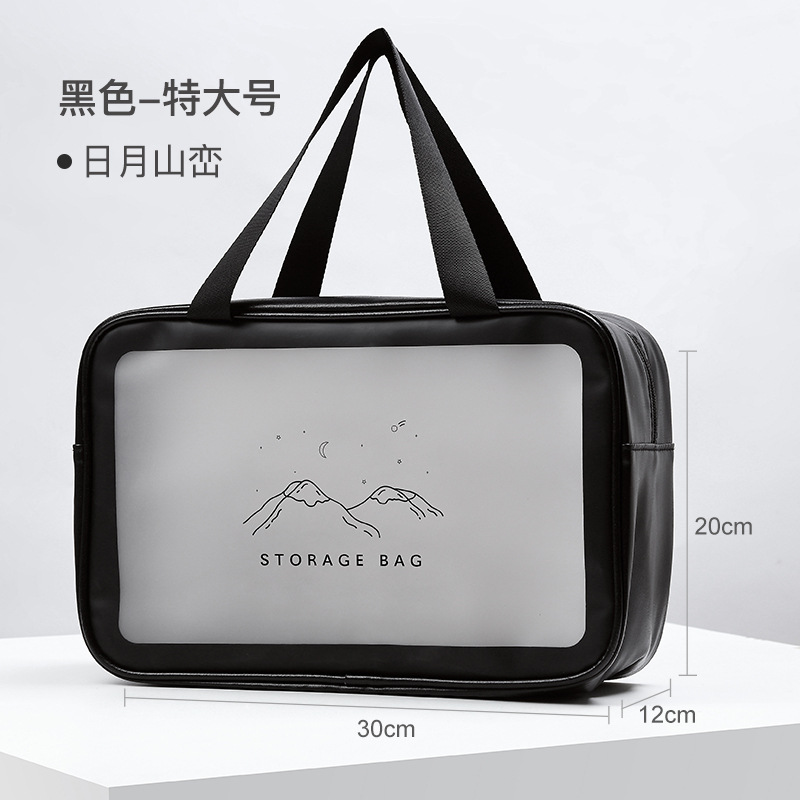 Bolsa de cosméticos de gran capacidad bolsa de almacenamiento bolsa de lavado portátil ropa de Viaje nuevo producto de baño de alta calidad femenina P