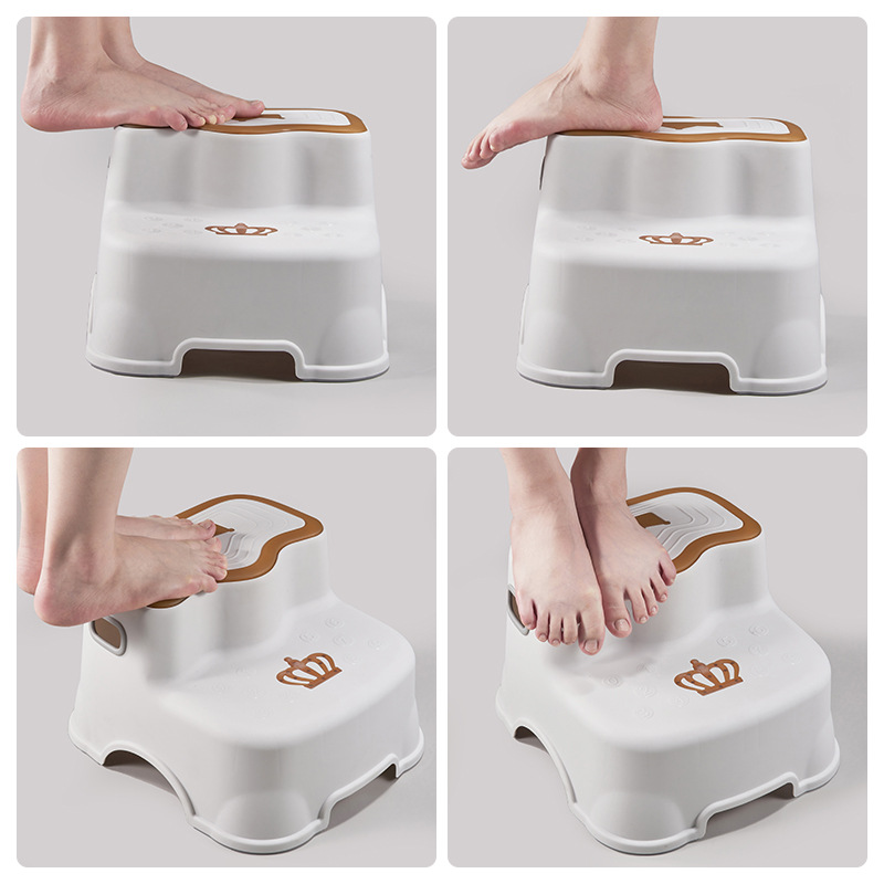 Taburete para niños bebé paso de lavado de manos Taburete de lavado de corona lavado de cara taburete de paso antideslizante banco de aumento de altura transfronterizo