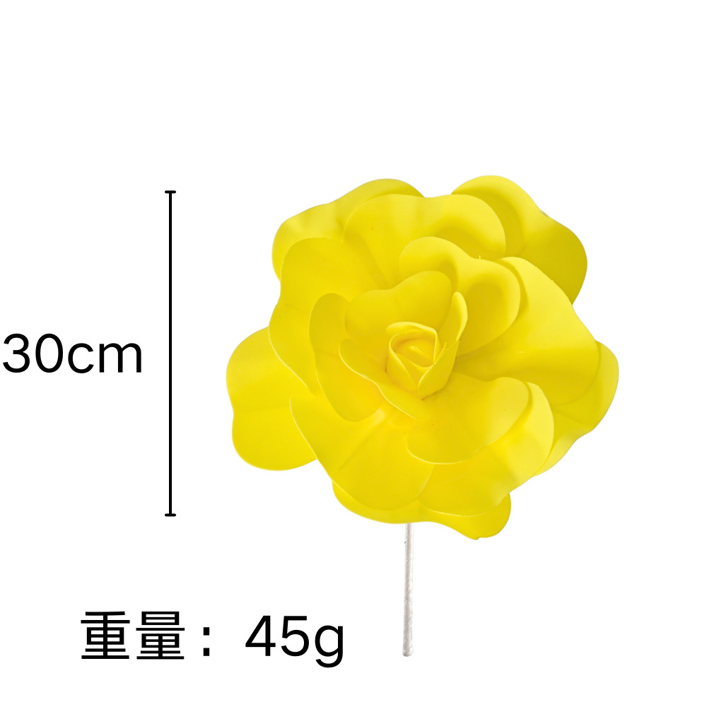 Red de celebridades, rosa amarilla, ratán, pared de flores, simulación, fotografía de fotos de bodas, decoración de fotos, flores de ratán, arte floral al aire libre