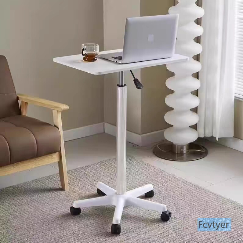 Kaiyin Workbench Computer Office Desk Removable Pulley Notebook Small Standing Small Table Bedside Table Lift