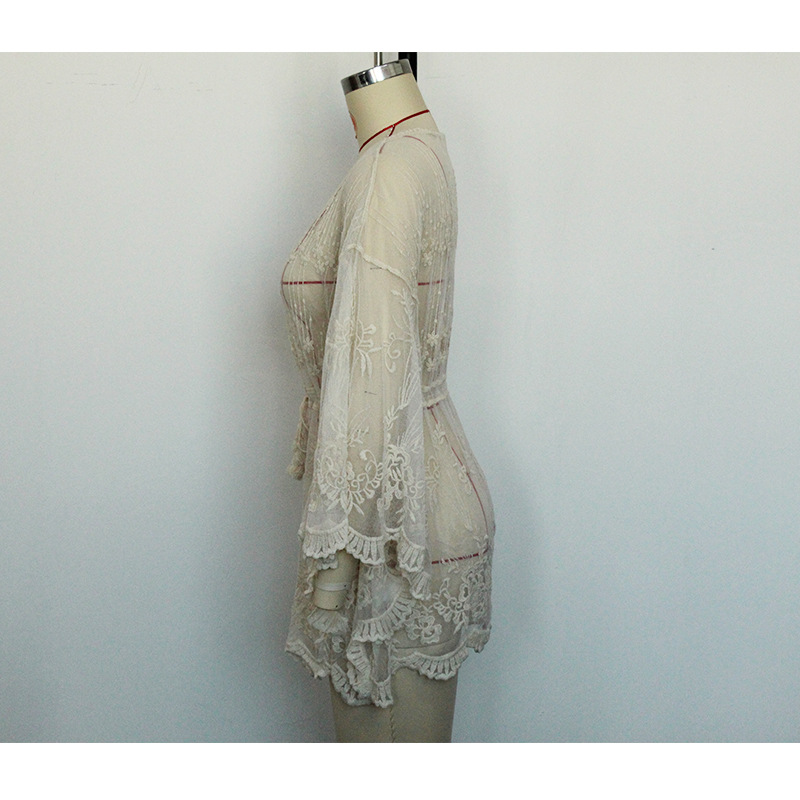 Womenu0027S Fashion Solid Color Polyester Cover Ups 1 Piece