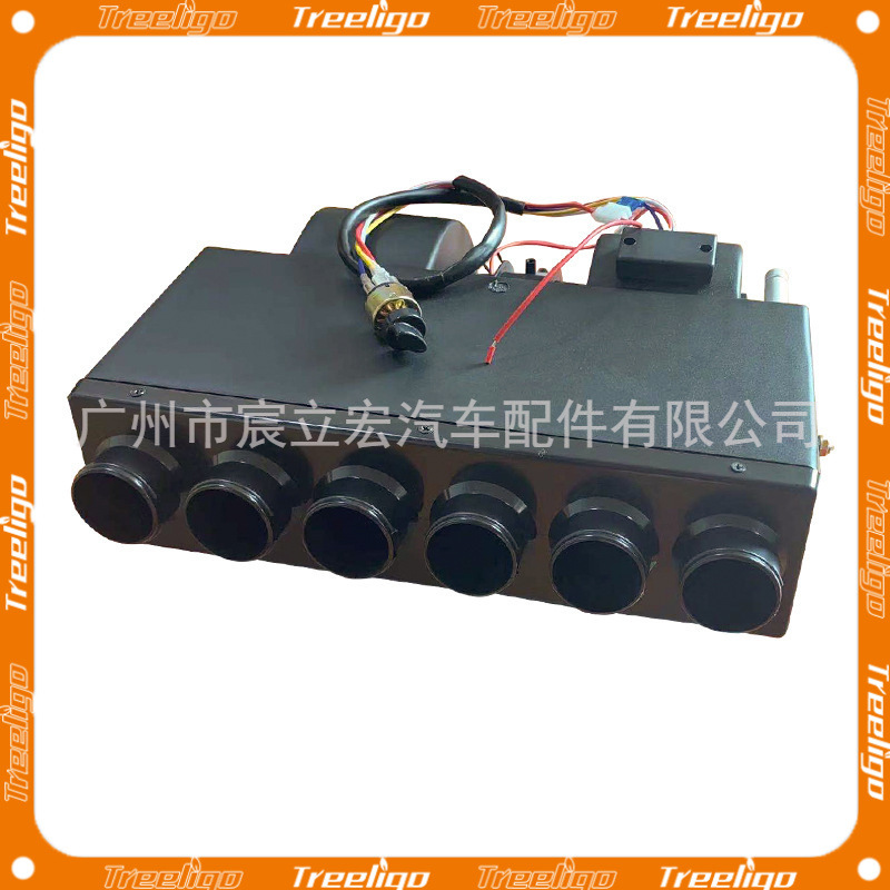 Evaporación del coche modificación de la refrigeración 24V camión salida calefacción del coche aire acondicionado conjunto evaporador 12V