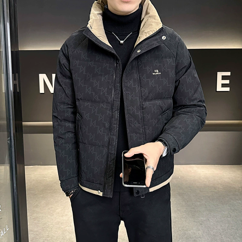 Зимний владелец пуховик простой, модный, теплый, качество данных Тяжелое промышленное пальто мужской 8821-P175