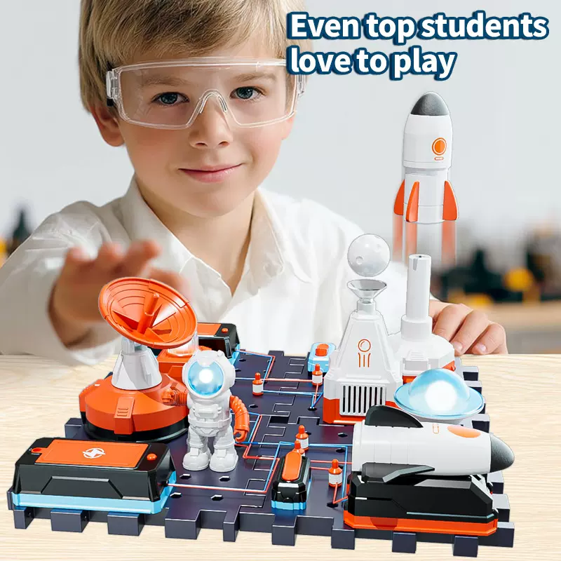 找工厂儿童电路实验玩具套装电子积木小学生stem科学OEM科学物理