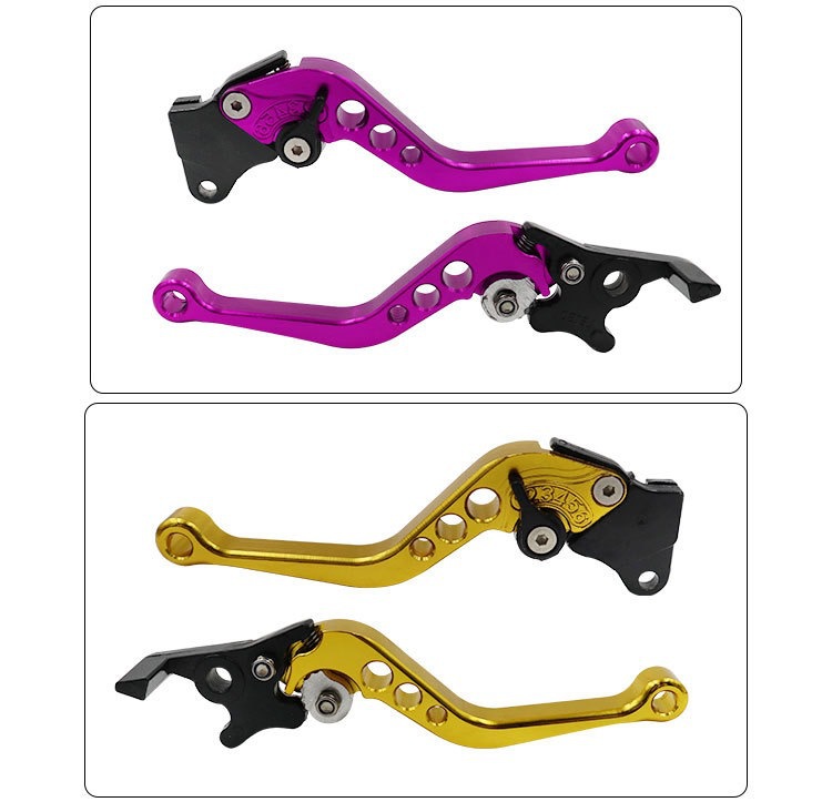 Motorcycle Modified Front Disc and Rear Drum Brake Lever Power-Assisted Imitation Fuxi Xunying Ghostfire Brake Horn Adjustable Lever