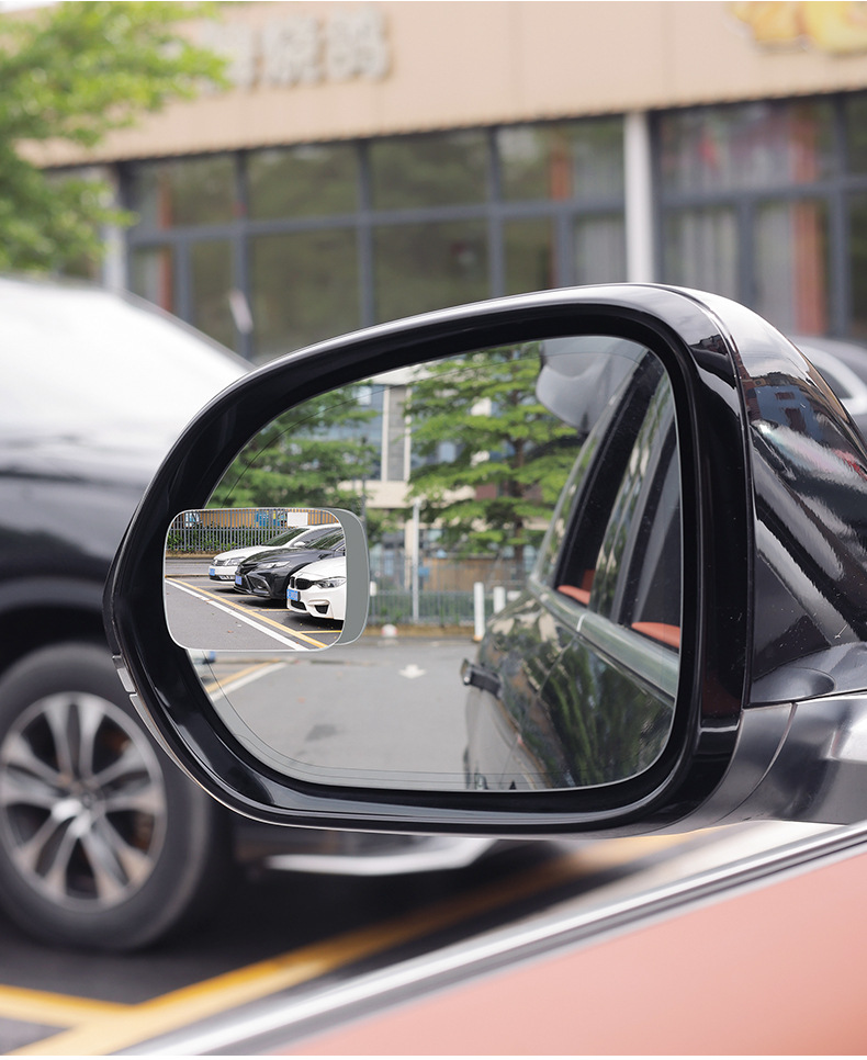 Heart-Shaped Reversing Rearview Mirror for Cars, Blind Spot Auxiliary Device, Reflective Mirror, 360-Degree Wide-Angle Ultra-Clear Car Mirror