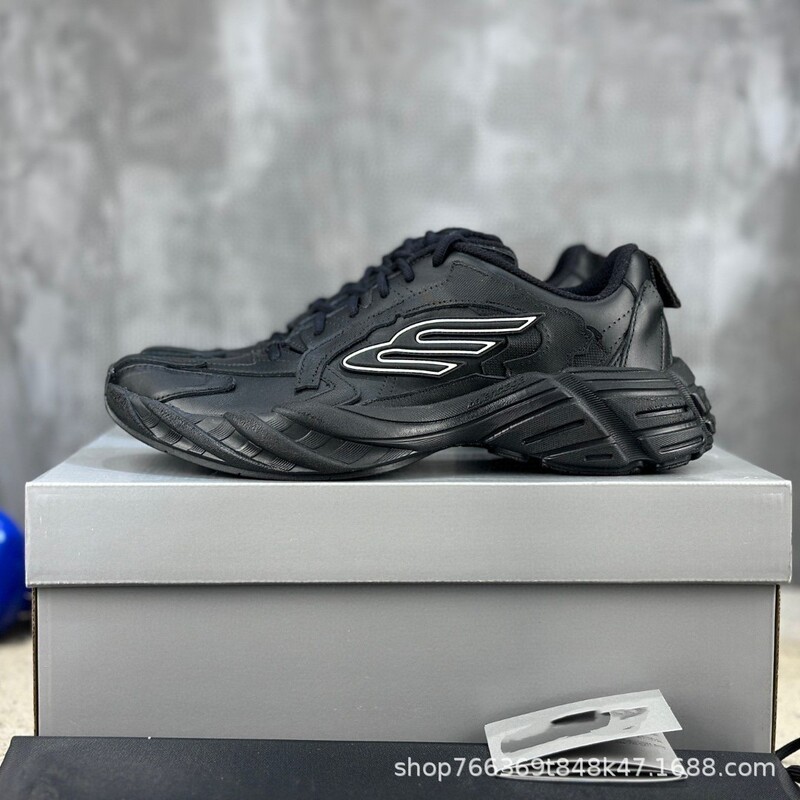 Top Pure Original 16Th Generation Paris.Monday Daddy Shoes Thick-Soled Leather Retro Distressed Trendy Shoes Couple Style Women's Shoes