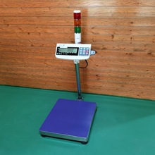 继电器开关量输出电子台秤三色灯报警带立杆台称不锈钢报警落地秤