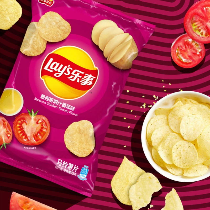 Чипсы (Lay's) 70 г — волнистые воздушные, набор вкусов, огуречный и др.