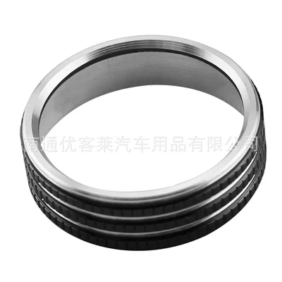 Suitable for Jeep Guide 17-20 Freeman headlight adjustment knob car interior modification accessories (Car interior film) - thread-black