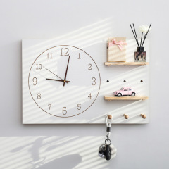 BG54批發電錶箱裝飾遮擋箱歐式時鐘配電箱總開關閘盒實木洞洞板掛