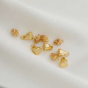 14K����ɫɏ���^���� ���w�ɹ��������� diy�ֹ����Ʒ����