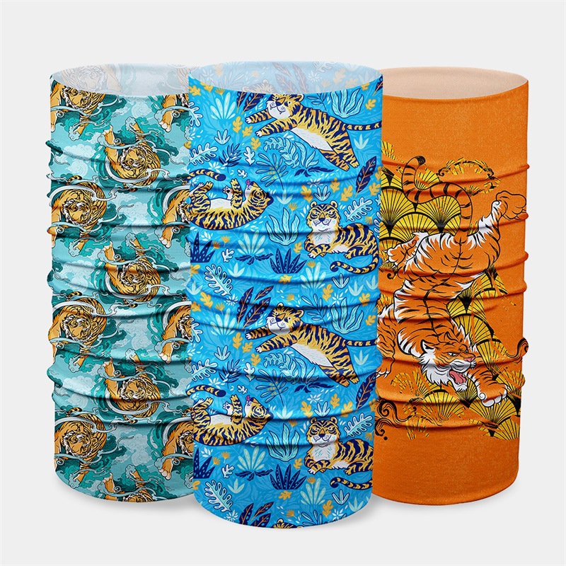 夏季騎行冰絲面罩男女士防曬圍脖套頭摩托車面巾護頸魔術(shù)頭巾